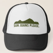 San Juans alstublieft Trucker Pet (Voorkant)