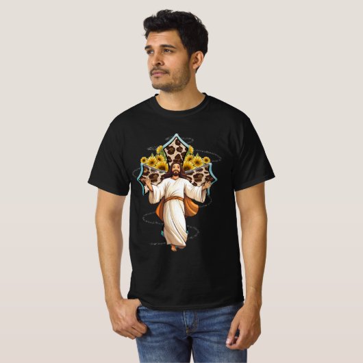 San Judas Jude Apostle St. Jude Thaddeus Jesus T-shirt (Voorkant volledig)
