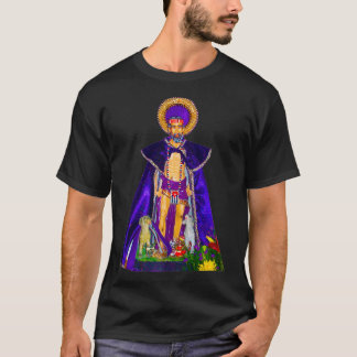 San Lazaro met honden Babalu Aye Santeria Cuba cad T-shirt