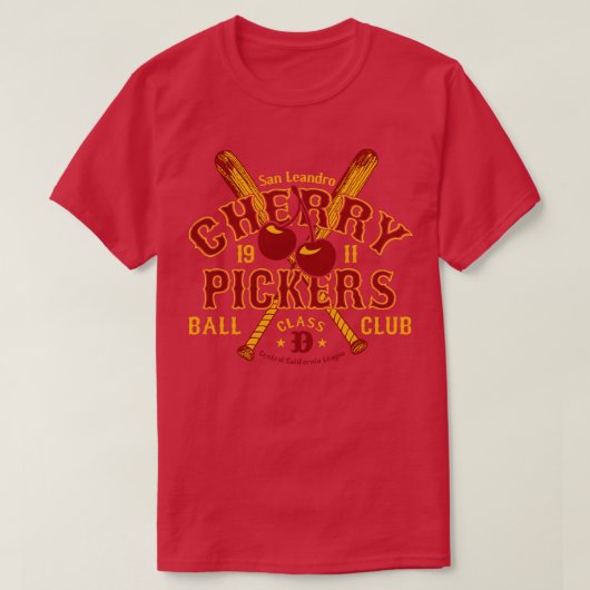 San Leandro Cherry Pickers T-shirt (Design voorkant)