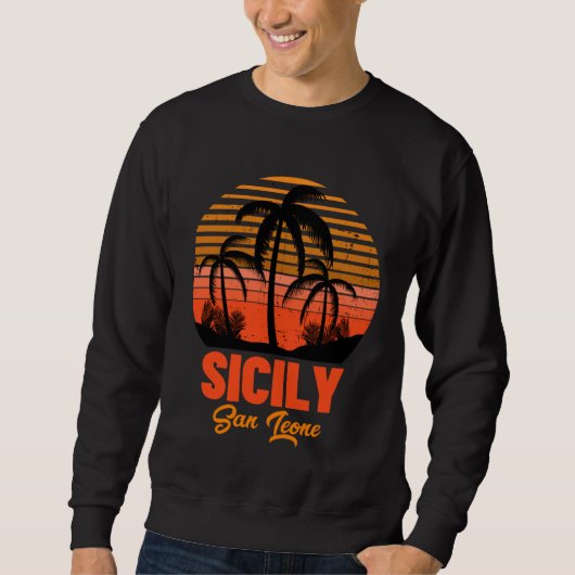 San Leone Sicilië Italië Trui (Voorkant)