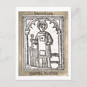 San Lorenzo, Bless this Kitchen Briefkaart (Voorkant)