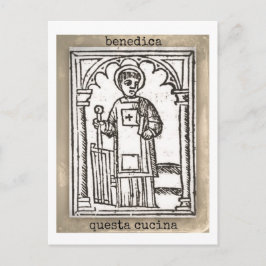 San Lorenzo, Bless this Kitchen Briefkaart