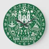 San Lorenzo Huesca Grote Klok (Voorkant)