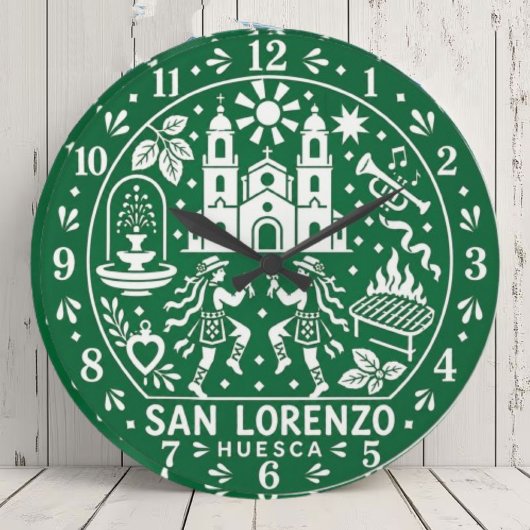 San Lorenzo Huesca Grote Klok
