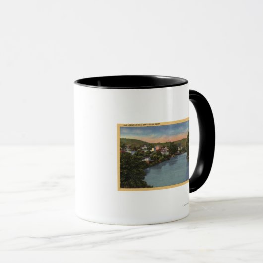 San Lorenzo Uitzicht City Mok (Voorkant rechts)