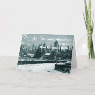 San Lorenzo Valley Vakantie Kaart