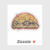 San Luis, Arizona Sticker (Vel)