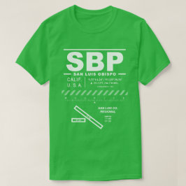 San Luis County Regional Airport SBP T-shirt