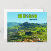 San Luis Obispo California  Briefkaart (Voorkant / Achterkant)