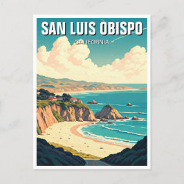 San Luis Obispo California Central Coast Briefkaart