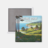San Luis Obispo California Central Coast Magneet (Voorkant / Achterkant)