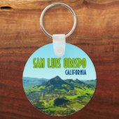 San Luis Obispo California  Sleutelhanger (Voorkant)