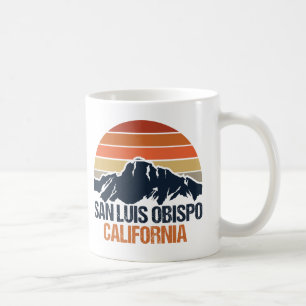 San Luis Obispo Californië Berg Zonsondergang Koffiemok