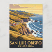  San Luis Obispo Californië Briefkaart (Voorkant)