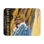  San Luis Obispo Californië Magneet (Horizontaal)