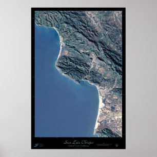 San Luis Obispo, Californië-poster Poster