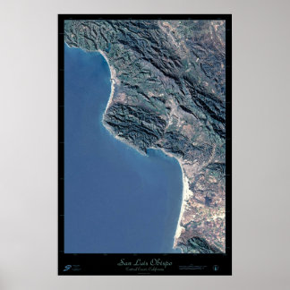 San Luis Obispo, Californië-poster Poster