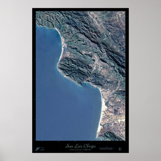 San Luis Obispo, Californië-poster Poster (Voorkant)