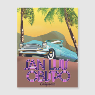 San Luis Obispo Californië Reisposter