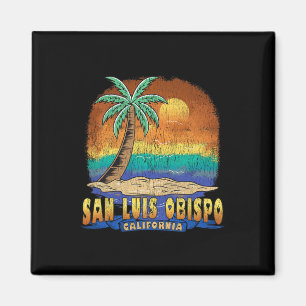 San Luis Obispo Californië Vintage in nood Souv Magneet