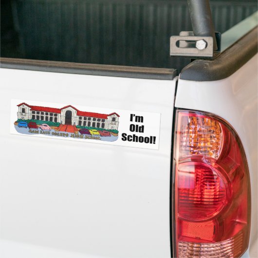 San Luis Obispo High School Bumpersticker (Op Truck)