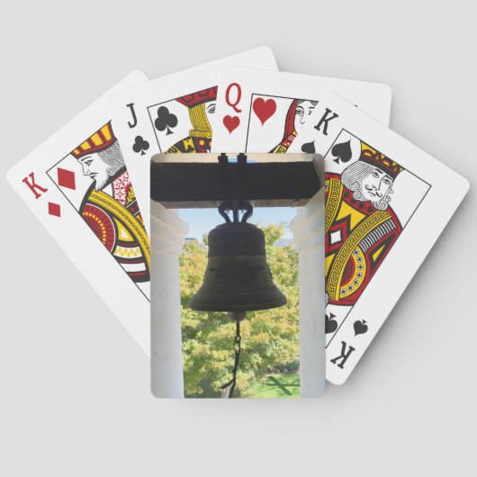 San Luis Obispo Mission Church Bell Pokerkaarten (Achterkant)