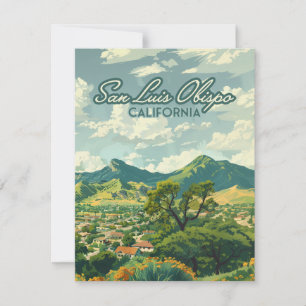 San Luis Obispo SLO California Central Coast Kaart