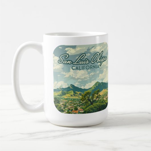 San Luis Obispo SLO California Central Coast Retro Koffiemok (Links)