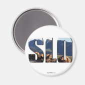 San Luis Obispo (SLO) Magneet (Voorkant / Achterkant)