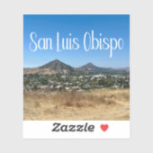 San Luis Obispo Terrace Hill Fotografie Laptop Sticker (Vel)
