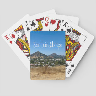 San Luis Obispo Terrace Hill Fotografie Pokerkaarten