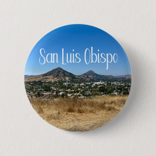 San Luis Obispo Terrace Hill Fotografie Ronde Button 5,7 Cm