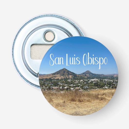San Luis Obispo Terrace Hill Photography Button Flesopener (Voorkant)