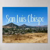 San Luis Obispo Terrace Hill Photography Poster (Voorkant)