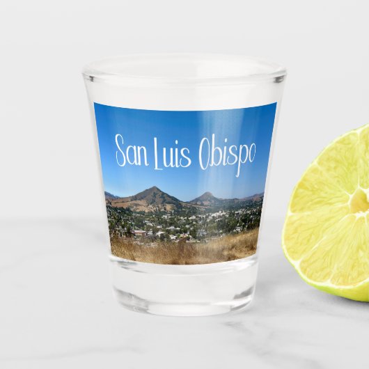 San Luis Obispo Terrace Hill Photography Shot Glas (Voorkant)