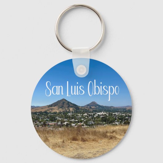San Luis Obispo Terrace Hill Photography Sleutelhanger (Achterkant)