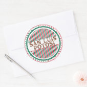 San Luis Potosi City Pride Embleem Mexicaanse Iden Ronde Sticker (Envelop)