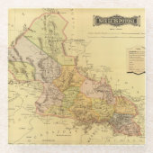 San Luis Potosi Glazen Onderzetter (Voorkant)