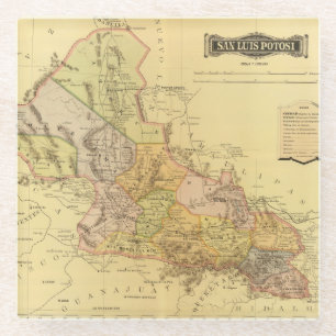 San Luis Potosi Glazen Onderzetter