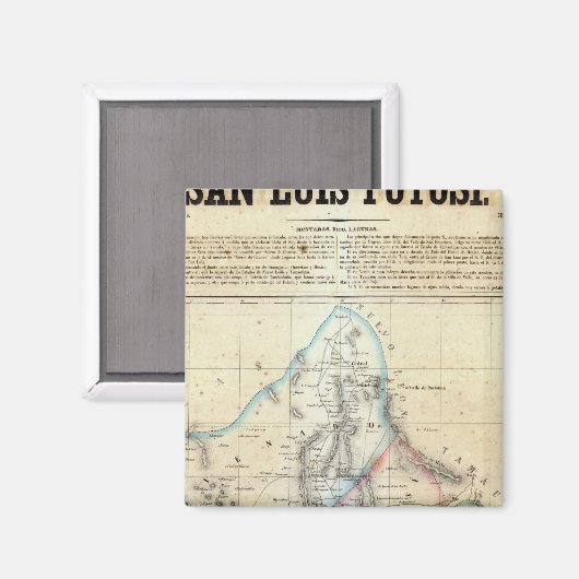 San Luis Potosi, Mexico 2 Magneet (Voorkant / Achterkant)