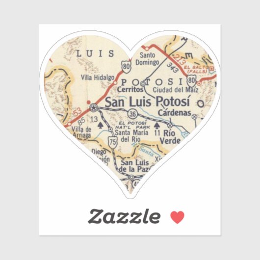 San Luis Potosi MX Sticker (Vel)