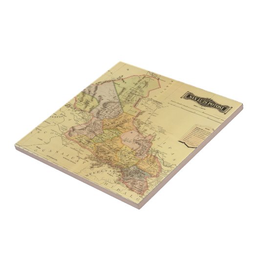 San Luis Potosi Tegeltje (Zijkant)