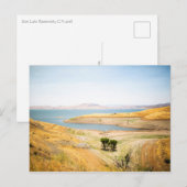 San Luis Reservoir, CA 2018 Briefkaart (Voorkant / Achterkant)