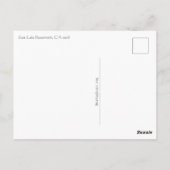 San Luis Reservoir, CA 2018 Briefkaart (Achterkant)