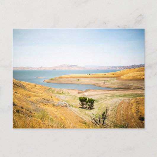 San Luis Reservoir, CA 2018 Briefkaart (Voorkant)
