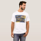 San Luis Valley, Colorado - Grote Letter T-shirt (Voorkant volledig)