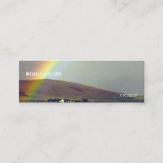 San Luis Valley na de regen Mini Visitekaartje