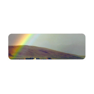 San Luis Valley na regen Etiket