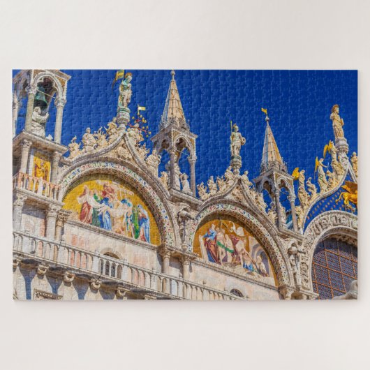 San Marco Basilica detail, Venetië, Italië Legpuzzel (Horizontaal)